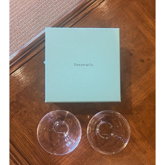 Vintage Tiffany & Co. Crystal Bowls & Original Box - Picture 10 of 16